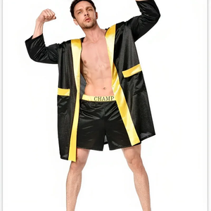 Costume de boxe unisexe pour MMA Muay Thai Robe de combat Cape Cosplay Tenue Homme Femme Équipement de sport pour Karaté Taekwondo - Product Image 2