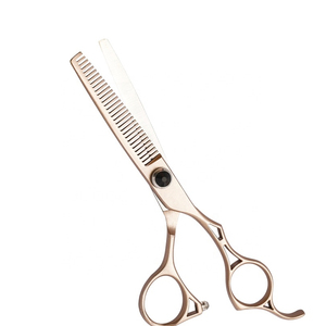 Ciseaux de barbier en acier inoxydable, outil professionnel de coiffure et d'entretien avec manche long, fournitures de salon de coiffure de haute qualité - Product Image 6
