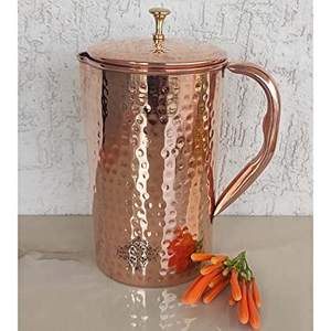 Premium Quality Handmade Copper Jug Fancy Drinkware Jug Inexpensive Wholesale Eco Friendly for Selling - Product Image 5