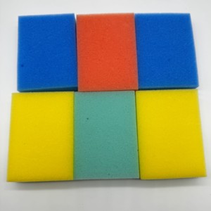 Casalina ฟองน้ำและแผ่นขัดทำความสะอาดจานแบบชิ้นเดียวมี2หลายสีขนาด12.5x9x3ซม. ฉลากส่วนตัว - Product Image 1