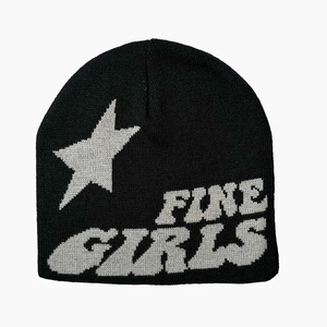 Bonnet de haute qualité de conception supérieure 2026, fabricant de bonnets personnalisés, impression intégrale, bonnets en tricot jacquard - Product Image 2