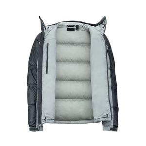 Manteau d'hiver matelassé coupe-vent à capuche bicolore avec poche poitrine et rembourrage isolé Fabricant sur mesure OEM - Product Image 4