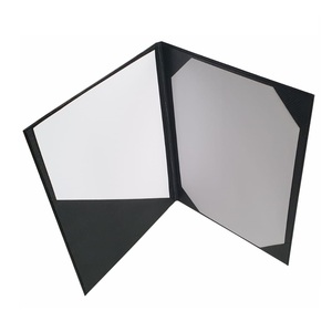 Office <strong>Supplier</strong> Wholesale Portable Document Paper <strong>Folder</strong> A4 Black Paper <strong>File</strong> <strong>Folder</strong> <strong>Certificate</strong> <strong>Holder</strong> - Product Image 2