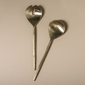 Compre Servidor de ensalada de metal hecho a mano duradero de primera calidad para el hogar, la cocina, el comedor y el restaurante - Product Image 6
