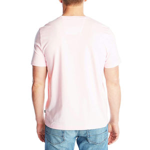 Plus la taille des hommes hauts O cou à manches courtes hommes t-shirt mince hommes impression décontracté été couleur unie personnalisé t-shirt vêtements en gros - Product Image 6