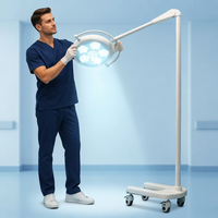 Lampe d'examen dentaire LED à 30 perles LED, sur pied mobile, pour clinique, hôpital, dentiste, OEM