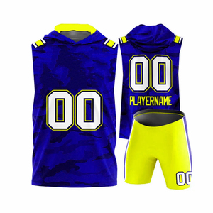 Bajo Moq personalizado 7v7 uniformes de fútbol 7on7 uniformes de fútbol con nombre de equipo personalizado último diseño 7 en 7 uniforme - Product Image 2