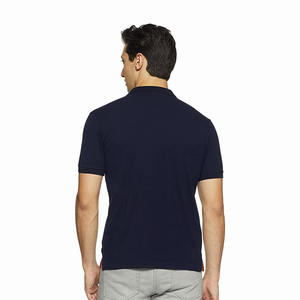Chemises de golf pour hommes à manches courtes les plus vendues, coupe ajustée, vêtements décontractés en noir, motif uni pour polos - Product Image 2