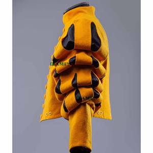 Calidad Oem mosquetero lana doblete chaqueta hecha a mano renacentista inspirado hombres traje renacentista doblete chaqueta - Product Image 6