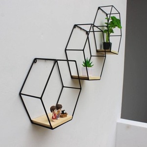 Jardinière murale hexagonale pour une verdure intérieure élégante, décoration moderne pour la maison, salon, balcon, bureau et affichage vertical - Product Image 5