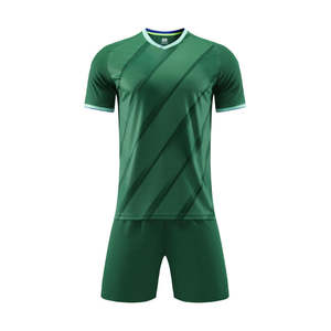 Custom breathable soccer uniform for men <b>kids</b> team football set sublimated polyester training wear soccer jersey - Product Image 3