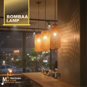 Lámpara BOMBAA, Artesanía en Bambú - Product Image 1
