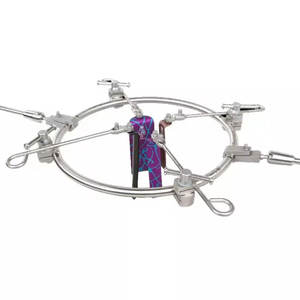 Système d'anneau lombaire antérieur en acier inoxydable allemand de haute qualité de la norme de sécurité manuelle du rétracteur de la colonne vertébrale-certifié MOL - Product Image 6