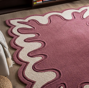 KNOT RUG hand tufted wool high quality hand made eco friendly non slip rug for Living room kids hotels office - Product Image 3