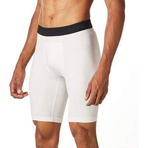 Pantalones cortos de gimnasio para correr, compresión personalizada, entrenamiento de sudor, entrenamiento, Fitness, deportes atléticos, pantalones cortos OEM para hombre - Product Image 4