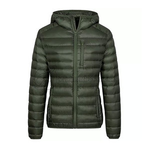 Wholesale Best Quality Breathable Finished Hooded Women Puffer Winter Outdoor Waterproof Windproof <b>Jackets</b> - Product Image 1