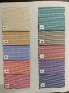 Tissu de chemise en polycoton teint en fil premium pour vêtements, tissu mélangé polyester à prix abordable - Product Image 4