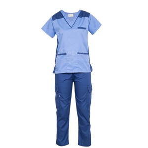 ชุดยูนิฟอร์มแพทย์แบบใหม่ล่าสุดสำหรับทุกเพศ |   ผ้าถักโพลีเอสเตอร์เนื้อละเอียด แห้งเร็ว ระบายอากาศได้ดี ชุดพยาบาล |   โรงพยาบาล - Product Image 4