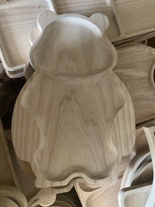 Vente chaude ensemble de plateaux en bois d'acacia-plateaux de service-prêt à charger - Product Image 6