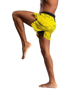 กางเกงมวย MMA แบบสั่งตัดสำหรับผู้ชายกางเกงมวยไทยขาสั้นระบายอากาศได้ดีไม่เหมือนใครเสื้อผ้าศิลปะการต่อสู้แบบไทยลายพิมพ์ซับลิเมชันล่าสุด - Product Image 2