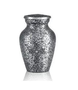 Venta caliente 2024 Urna de latón con forma redonda Diseño floral Patrón Bass Metal Cremación Urnas para la venta por los exportadores - Product Image 6