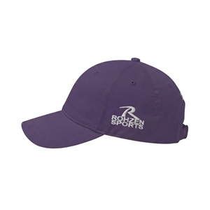 Gorra de Béisbol de 6 Paneles Morada Personalizada de Alta Calidad Rohzen Sports ODM OEM, Gorra Ajustable Unisex de Lona y Algodón para Uso Casual - Product Image 3