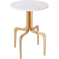 Mini table d'appoint moderne de luxe Petite table de chevet de salon Table d'angle en métal Conception populaire pour les Tables basses d'exportateur de l'Inde