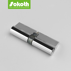 Nhà Máy Giá 10 pins SN kẽm hợp kim đôi mở cửa an ninh xi lanh khóa với bình thường 5 Brass phím - Product Image 3