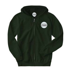 Men's Tri-Blend Full <b>Zip</b> <b>Hoodie</b> - Product Image 3