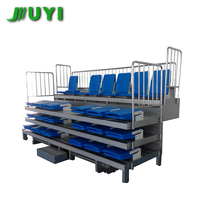 JY-720 Tribune portable en aluminium pour extérieur, système de sièges de stade pour terrains de sport, gymnases scolaires