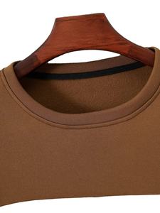 High Quality <b>Men's</b> Casual Color Block <b>Long</b> <b>Sleeve</b> Sweatshirt Pullover Winter <b>Tops</b> Multicolor Sweat Shirts 2026 - Product Image 2