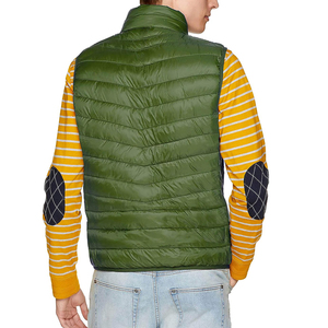 Chalecos acolchados de color sólido para hombre al por mayor, chalecos con cremallera transpirable y bolsillos para invierno, diseño personalizado, chalecos con cremallera multipaneles OEM - Product Image 2