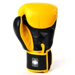 Personalized Twins Yellow & Black Sparring <b>Gloves</b> Best Selling Genuine Leather Training Kickboxing <b>Gloves</b> MMA Non Slip <b>Gloves</b> - Product Image 5
