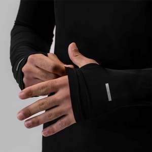 Haut athlétique à fermeture éclair pour hommes-Veste de performance légère et respirante pour l'entraînement et les vêtements décontractés - Product Image 3