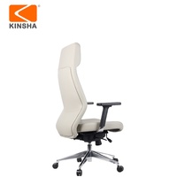 Chaise de bureau pivotante Sephon CEO avec dossier haut, accoudoirs réglables et base en aluminium – Fournisseur d'usine