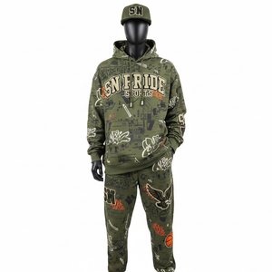 Latest Design Unisex Sublimated Hooded Solid Tracksuit <b>Top</b> Trending Professional OEM Manufactured Embroidery Breathable - Product Image 1