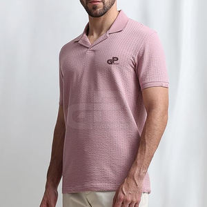 Camisa Moderna con Cuello Johnny para Atuendos Casuales Elegantes, Tela Suave, Corte Relajado y Estilo Versátil - Product Image 2