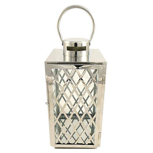 Nuevo diseño decorativo de Metal, farol de vela, decoración de Hotel para el hogar, farol de lujo, portavelas, farol de vela con acabado pulido - Product Image 3