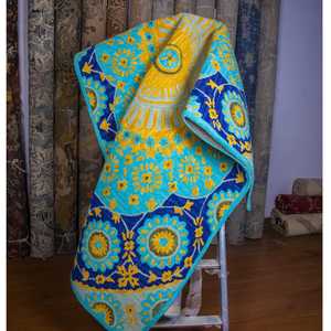 พรมขนสัตว์ทำด้วยมือขนาดใหญ่ลายนามธรรมทันสมัยคุณลักษณะป้องกันไฟฟ้าสถิตย์สำหรับห้องนั่งเล่นในบ้านและห้องนอนใช้ในรถยนต์ - Product Image 4