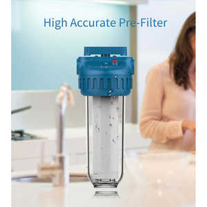 Carcasa de Filtro de Agua Manual ICEGALAX de 10 Pulgadas, Material PET, Transparente Italiano, para Hogar, Exteriores, Auto, RV, Agua Potable - Product Image 6