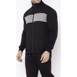 High Quality 100% Cotton Two-Piece Seamless Fleece Sweatpants <b>Hoodie</b> Set for Men Custom 240Gsm <b>Maternity</b> Solid Pullover - Product Image 4