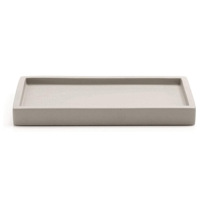 Vassoio portaoggetti in calcestruzzo grigio linea Procida confezione singola da 1 - Product Image 2