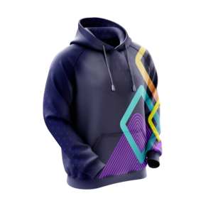 Sweat-shirts à capuche surdimensionnés en coton de haute qualité, brodés avec un logo personnalisé, lourds, pour hommes - Product Image 3