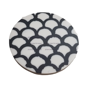 Modern Table Decoration <b>Wood</b> Epoxy Resin Best Coaster Tabletop <b>Wood</b> <b>Placemats</b> Coaster for Drink for Office & Home - Product Image 1