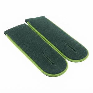 Épaulettes d'uniforme personnalisées de haute qualité avec passepoil vert prairie, épaulettes brodées de qualité supérieure - Product Image 2