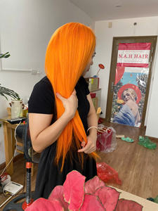 Pelucas de Cabello Humano Vietnamita y Camboyano al por Mayor, Ondulado Natural, Cabello Remy, Cierre Personalizado, Estilos de Peluca de Color Personalizado - Product Image 4