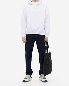 80% coton 20% polyester polaire grande taille et impression personnalisée logo pull à manches longues sweats à capuche d'hiver pour hommes - Product Image 1