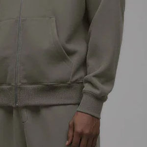 Sudadera con Capucha Extra Grande de Felpa Gruesa de Algodón de Alta Calidad para Hombre, Precio al por Mayor 2026, Personalizable con Hombros Caídos - Product Image 3