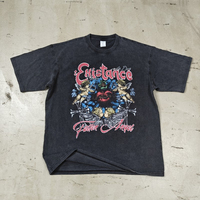 Camiseta de Cuello Redondo para Hombre, Estampada en Serigrafía, Color Sólido Personalizado, Transpirable, de Secado Rápido, Antiarrugas, Informal, de Tela Oxford de 240 g, Talla Grande