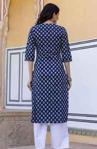 Premium Pure Rayon Fabric Kurti Stylish Printed Ethnic Wear for <b>Women</b> Party Wear Collection Factory Supplier - Product Image 5